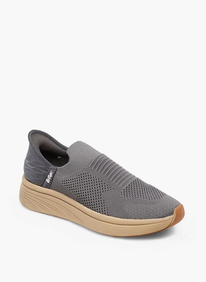 لي كوبر Men'S Textured Slip-On Sneakers