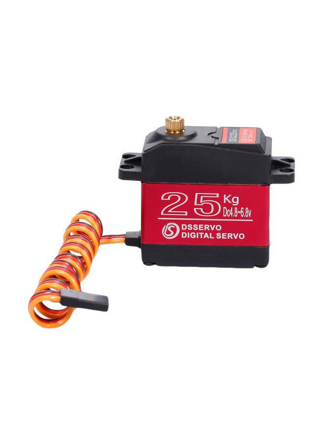 NIBEMINENT Metal Gear High Torque Waterproof Digital Servo with Extended Cable For 1/10 1/8 RC Traxxas HSP RM11991-1  - Image 1