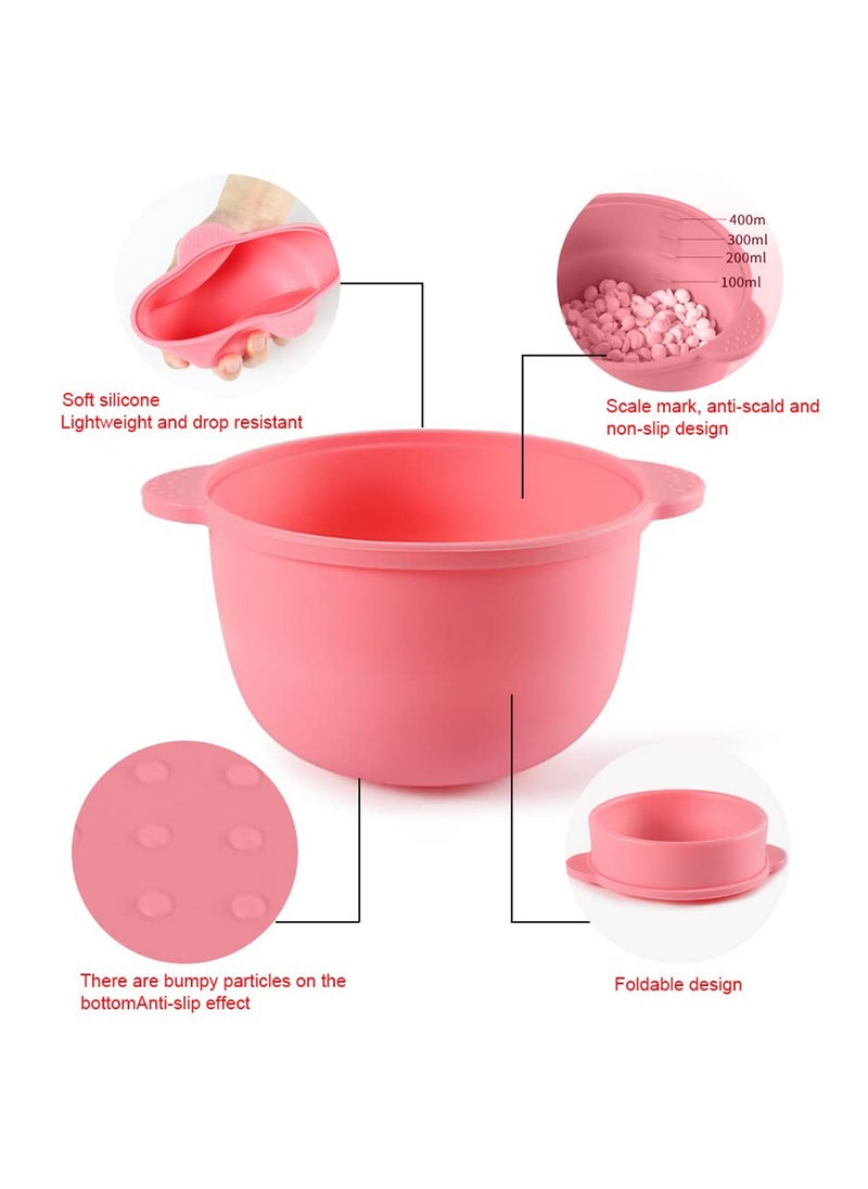 Generic 2 PCS Non-Stick Silicone Wax Warmer Liners for 16 oz Wax Heater, Reusable Wax Pot Replacement Bowl  - Image 5