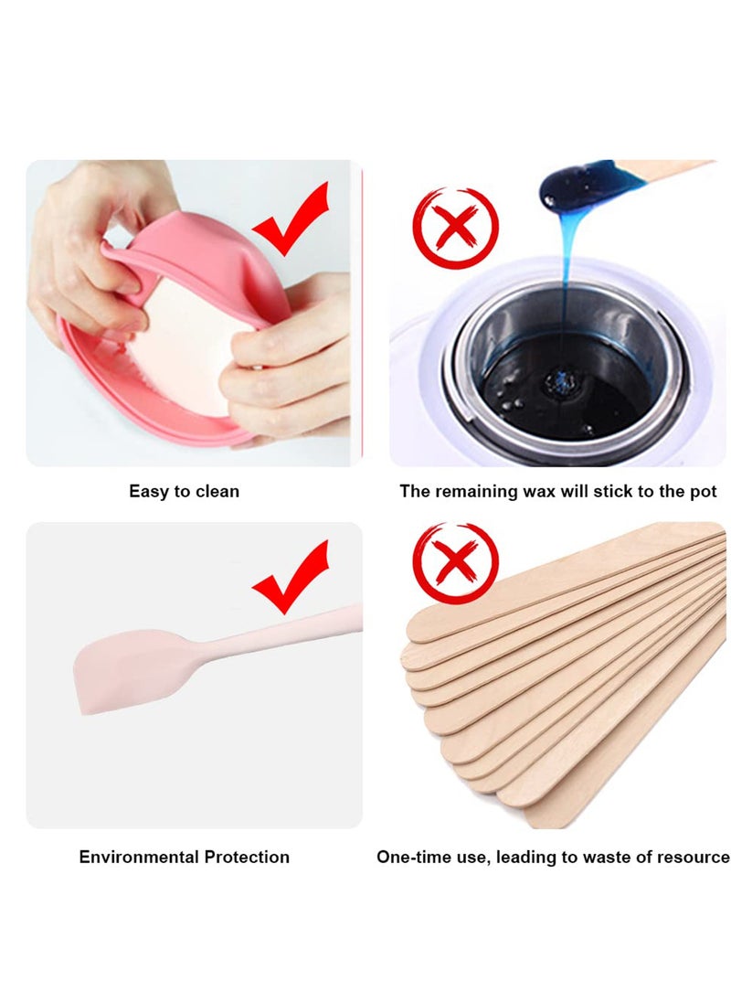 Generic - 2 PCS Non-Stick Silicone Wax Warmer Liners for 16 oz Wax Heater, Reusable Wax Pot Replacement Bowl - Image 1