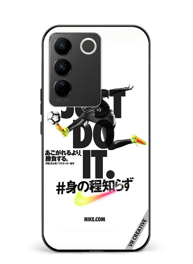 VR CREATIVE Protective Case Cover For Vivo V27e Nike Just Do It Design Multicolour - Image 1