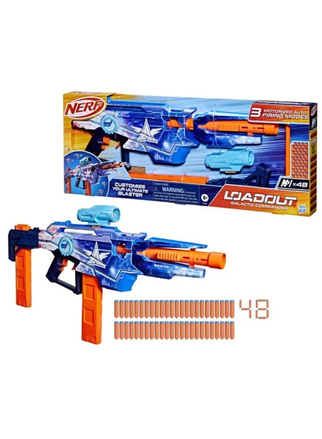 NERF Loadout Galactic Commander Blaster With 48 Darts