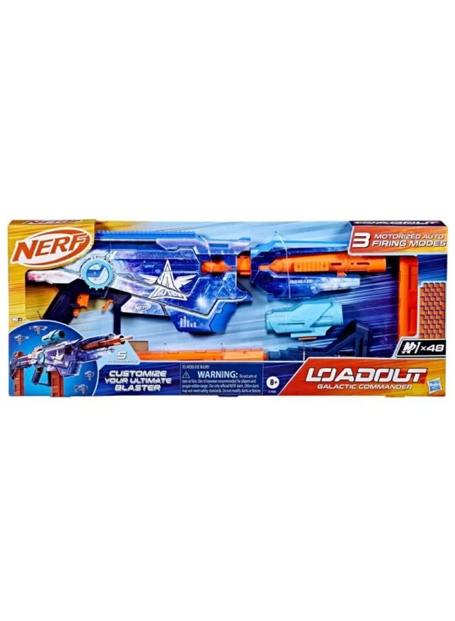 NERF Loadout Galactic Commander Blaster With 48 Darts