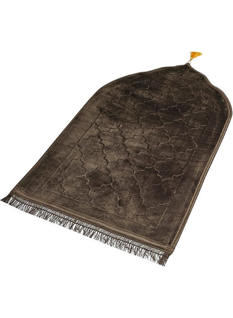 Premium Anti-Slip Prayer Mat for Comfortable Praying, Adhesive Protective Backing, Corrosion-Resistant, Durable Design (80x120 cm)