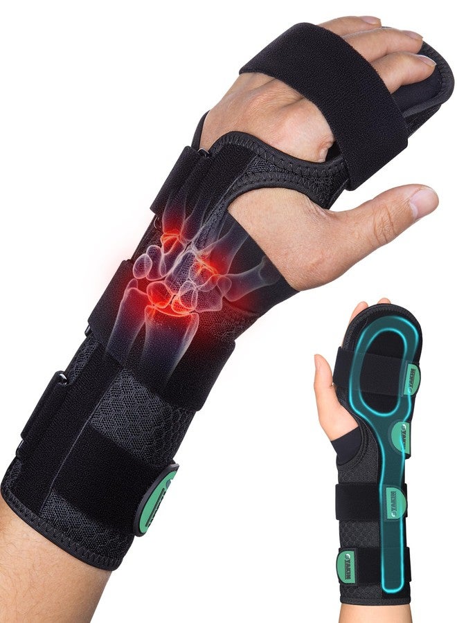 Oyakin Resting Hand Splint for Stroke Recovery & Carpal Tunnel Relief - Night Immobilizer with Removable Splints, Arthritis & Tendonitis - Adjustable Wrist Support Brace Left Hand - Image 1