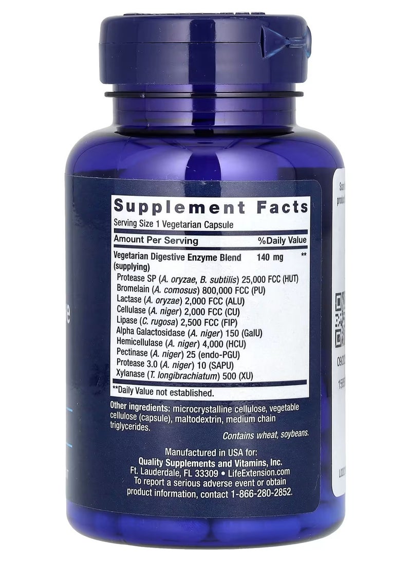 لايف إكستنشن، إنزيمات هضمية فائقة مُحسّنة، 60 كبسولة نباتية - Image 2