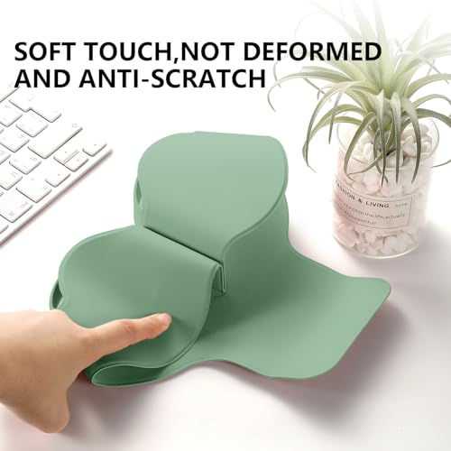 Youtec for Apple Airpods Max Case,Headphones Protective Case for AirPod Max Supports Sleep Mode, Anti-Scratch and Anti-Dust,Airpod Pro Max by PU Leather,Grass Green 2 - Image 5
