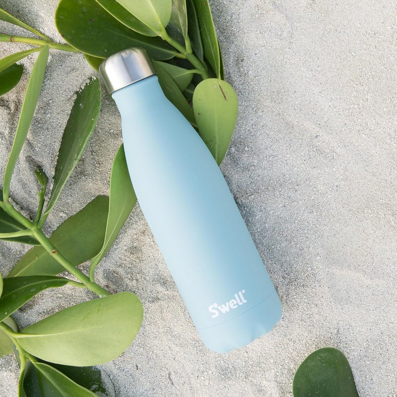 S'well Stainless Steel Water Bottle, 25oz, Aquamarine, Triple Layered Vacuum Insulated Containers Keeps Drinks Cold for 48 Hours and Hot for 24, BPA Free, Perfect for On the Go - Image 3