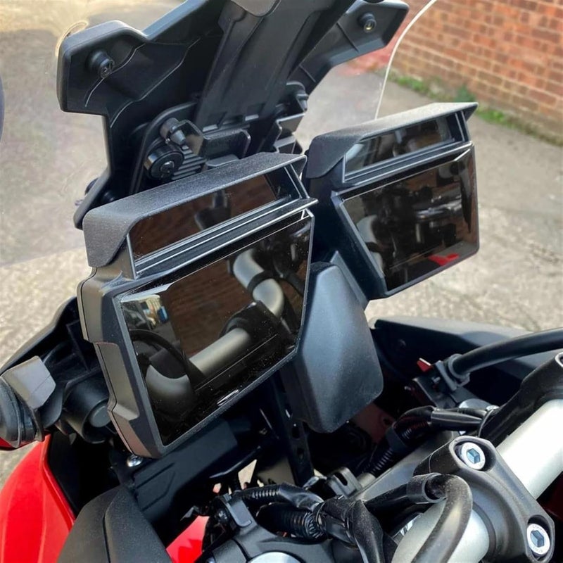Vuzmode Motorcycle Instrument Sun Shield for Trace 9 GT - Image 4