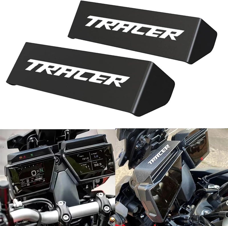 Vuzmode Motorcycle Instrument Sun Shield for Trace 9 GT - Image 3