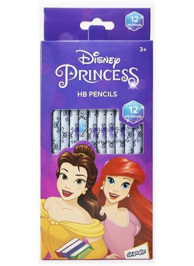 SKOODLE SKOODLE Disney Princesses & Spider-Man Prismacolor Pencils, HB Pencils (Spider-man 12 HB Pencils)  - Image 1