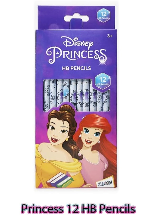 SKOODLE SKOODLE Disney Princesses & Spider-Man Prismacolor Pencils, HB Pencils (Spider-man 12 HB Pencils)  - Image 3
