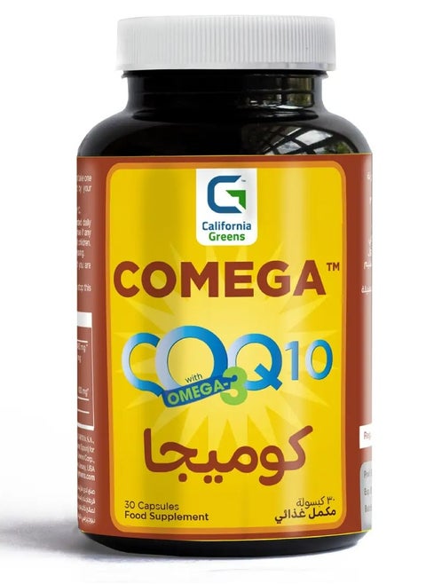 Comega CoQ10 + Omega-3 30 Capsules