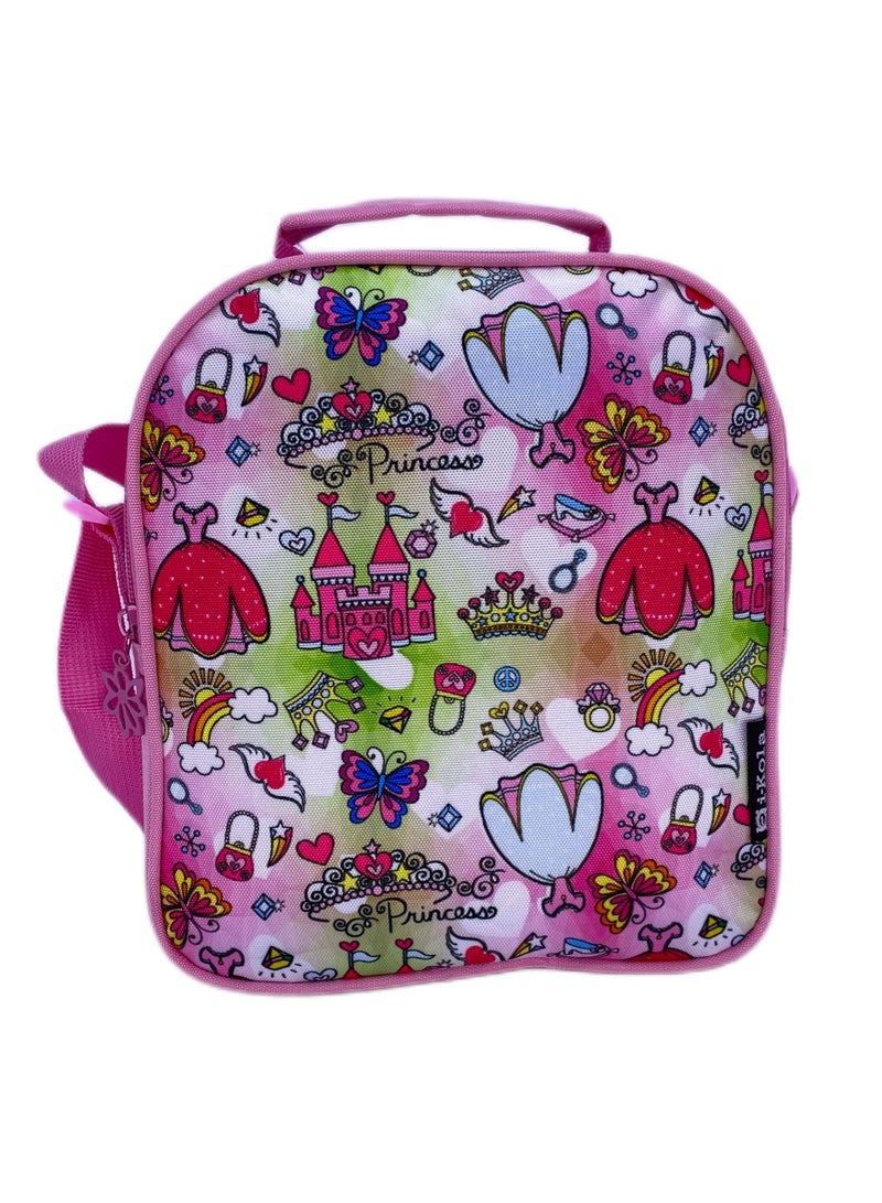 School bags with premium Comfort for school kids backpack for Travel, Lightweight Backpack Which Include premium Lunch bag and Pencil Case with Royal Animation Bag For Kids Gifts(16Inches)
