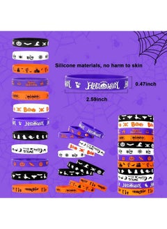 48Pcs Halloween Slap Bracelets Rubber Wristbands For Halloween Party Favors Kids Girls Boys Toddlers Halloween Gifts - pzsku/Z6AD3CA918CDC59472055Z/45/_/1688536580/62b1df85-71c7-471e-abfb-52ef0fce816f