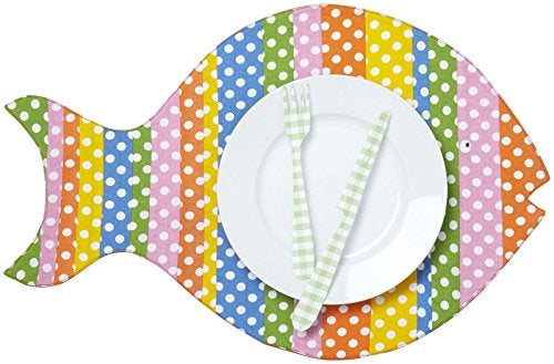 Two's Company Cupcakes & Cartwheels Go Fish Placemat - Image 3