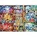 Blueforest Fantasy Books Puzzles for Adults 1000 Pieces Magic Library Wonderland Puzzle for Adults Hard Colorful Jigsaw Puzzles 1000 Pieces Challenging Family Puzzle Size is 2675 x 1975 - Image 2