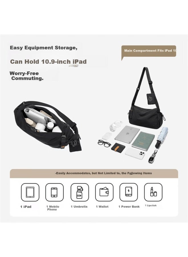 Golf Lightweight Crossbody Bag Uni Casual Shoulder Bag Cycling Phone Bag Outdoor Sports Small Backpack Detachable Coin Purse - Image 2