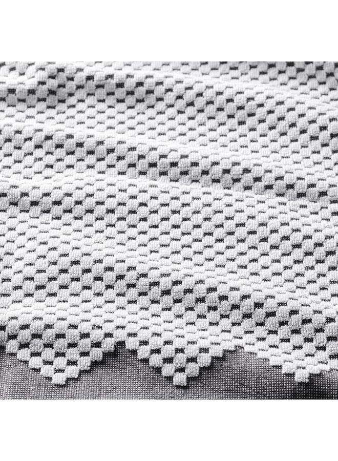 Bath towel, white/grey, 70x140 cm - Image 2