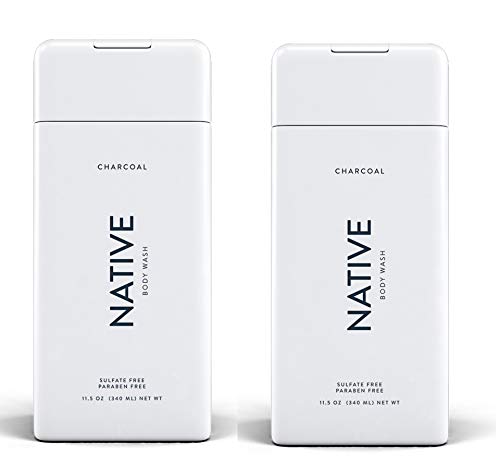 Native Body Wash  CHARCOAL 115 oz 340ml  2PACK