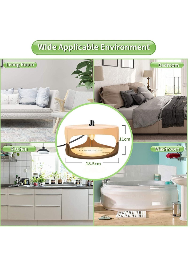 Sticky Dome Indoor Flea Traps Comes with Sticky Pads and Refills Safe for Children and Pets - Image 5