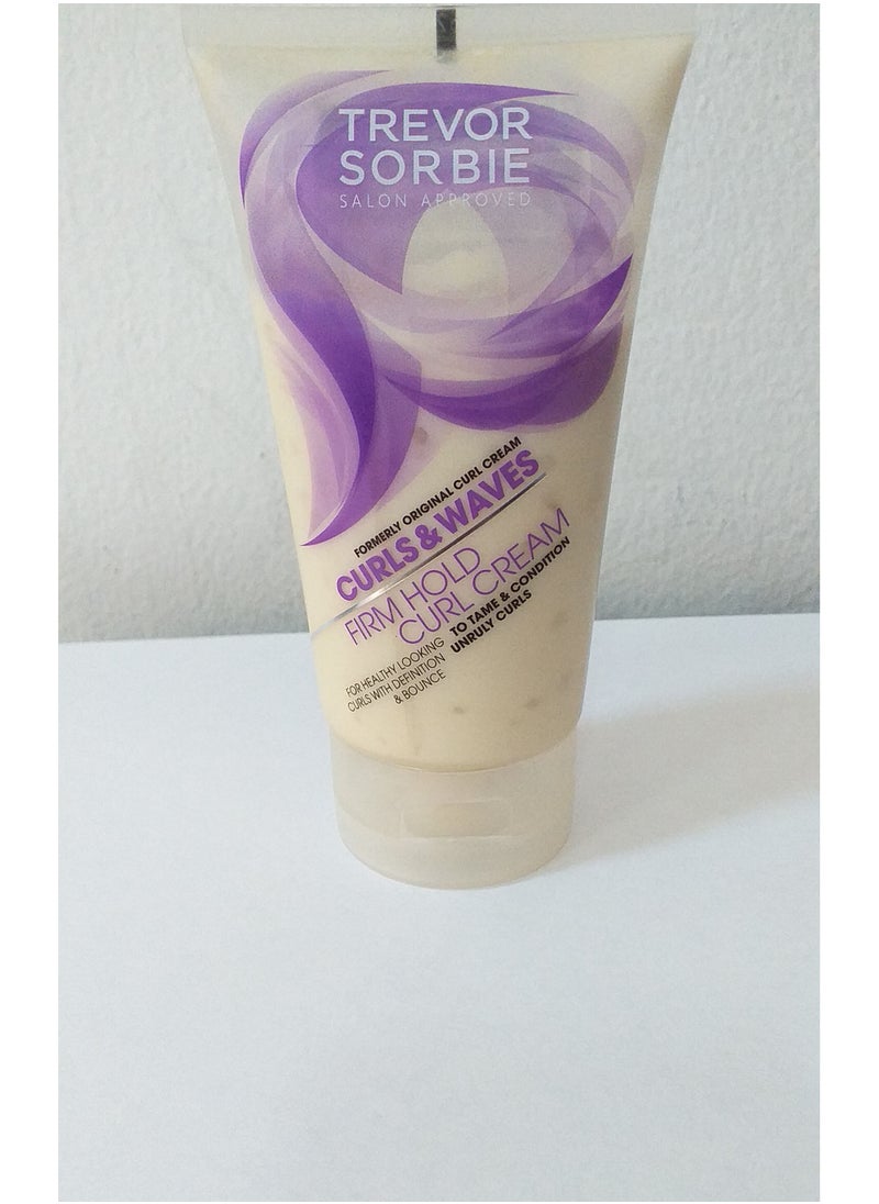 Trevor Sorbie - CURLS & WAVES FIRM HOLD CURL CREAM - Image 1