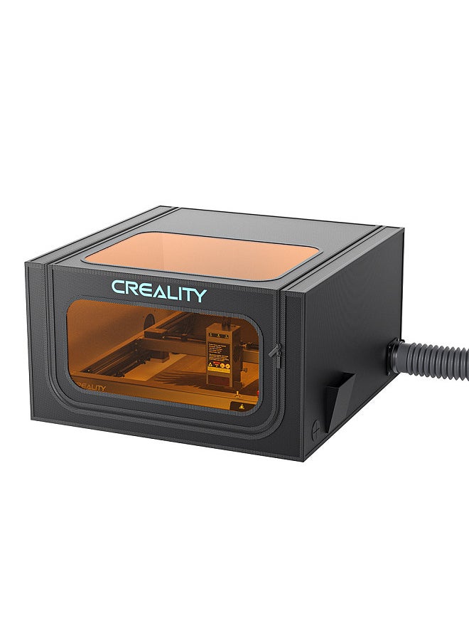 Creality 3D Creality Laser Engraver Enclosure Pro  Fireproof and Waterproof Dustproof  Protective Cover 720x720x400mm with Exhaust Fan and Pipe Foldable and Visible Window Fits  - Image 1