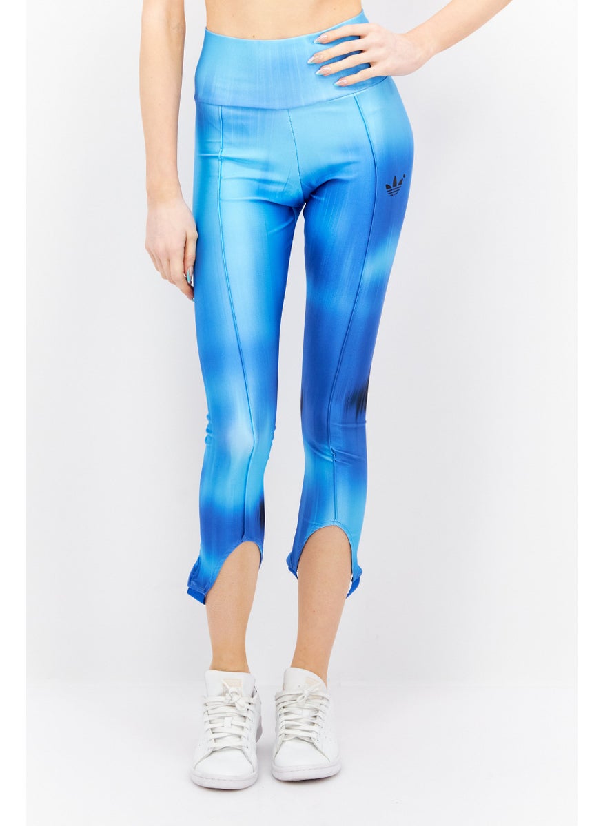 adidas Originals Women Sportswear Fit Training Tights, Blue  - Image 1