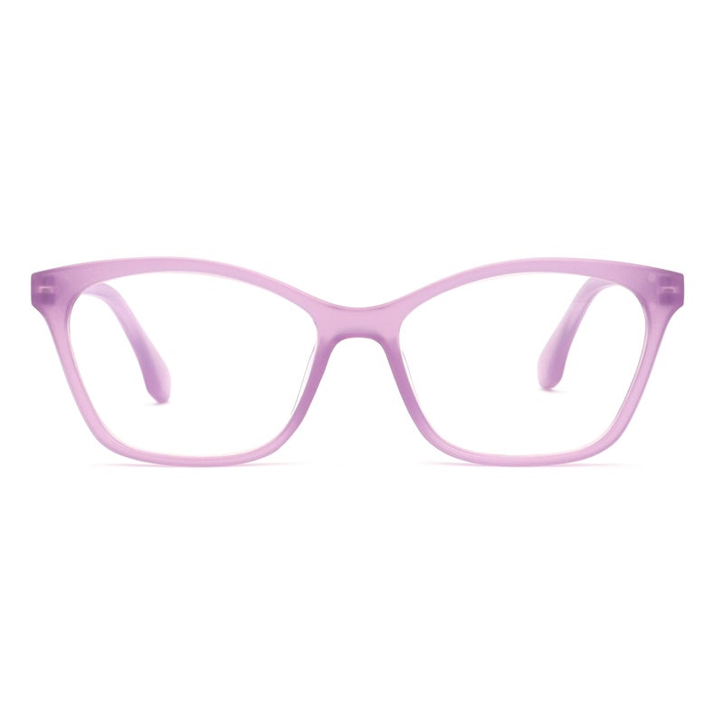 OPULIZE KAT Reading Glasses for Women Men, Cat-Eye Frame with Spring Hinges, Matt Purple +1.50 (Pack of 1) - Image 3