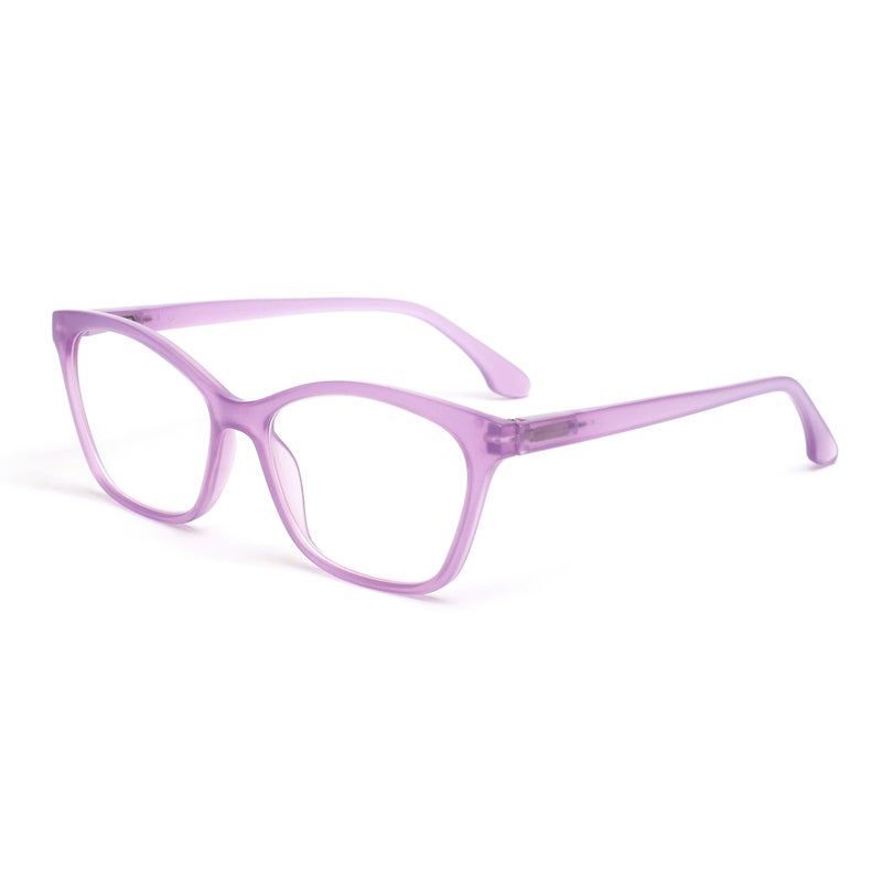 OPULIZE KAT Reading Glasses for Women Men, Cat-Eye Frame with Spring Hinges, Matt Purple +1.50 (Pack of 1) - Image 2