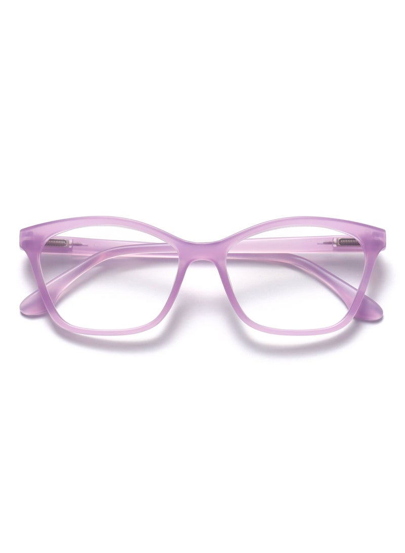 OPULIZE KAT Reading Glasses for Women Men, Cat-Eye Frame with Spring Hinges, Matt Purple +1.50 (Pack of 1) - Image 1