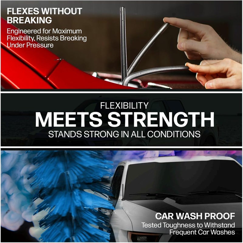 Votex 6 3/4 Inch Car Wash Proof Rubber Antenna - Image 4