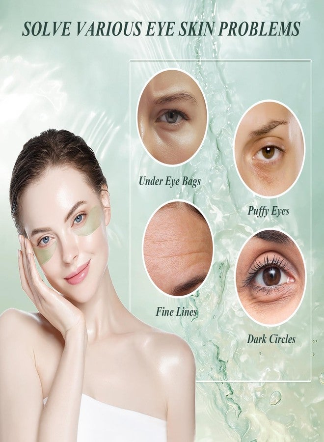 Caewous Under Eye Patches for Puffy Eyes and Dark Circles - 60 PCS Aloe Vera Under Eye Mask with Pure Natural Extracts to Combat Puffiness, Fine Lines, Wrinkles, and Bags - Image 2