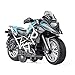 MING YING 66 Diecast Motorcycle Toy Pull Back Toy Cars with Sound and Light ToyMotorcycle Toys for BoysToys for 39 Year Old Boys Blue - Image 3