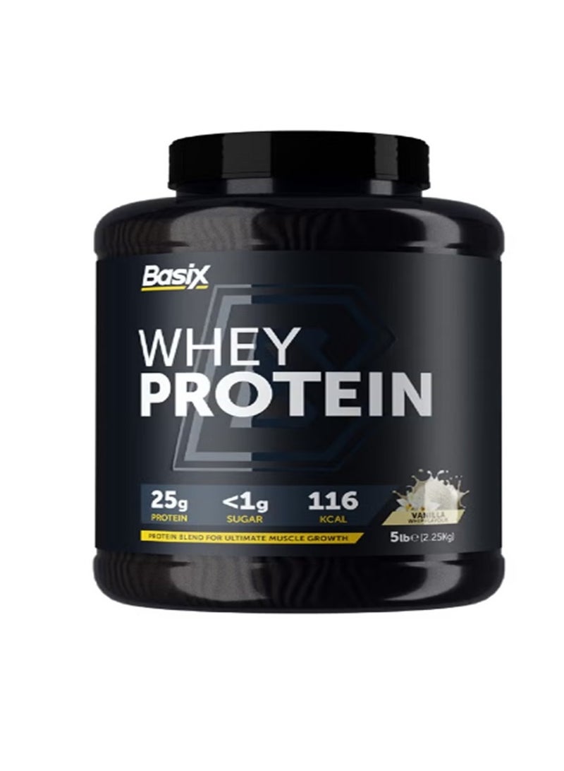 Basix Whey Protein Vanilla Whip 5lb