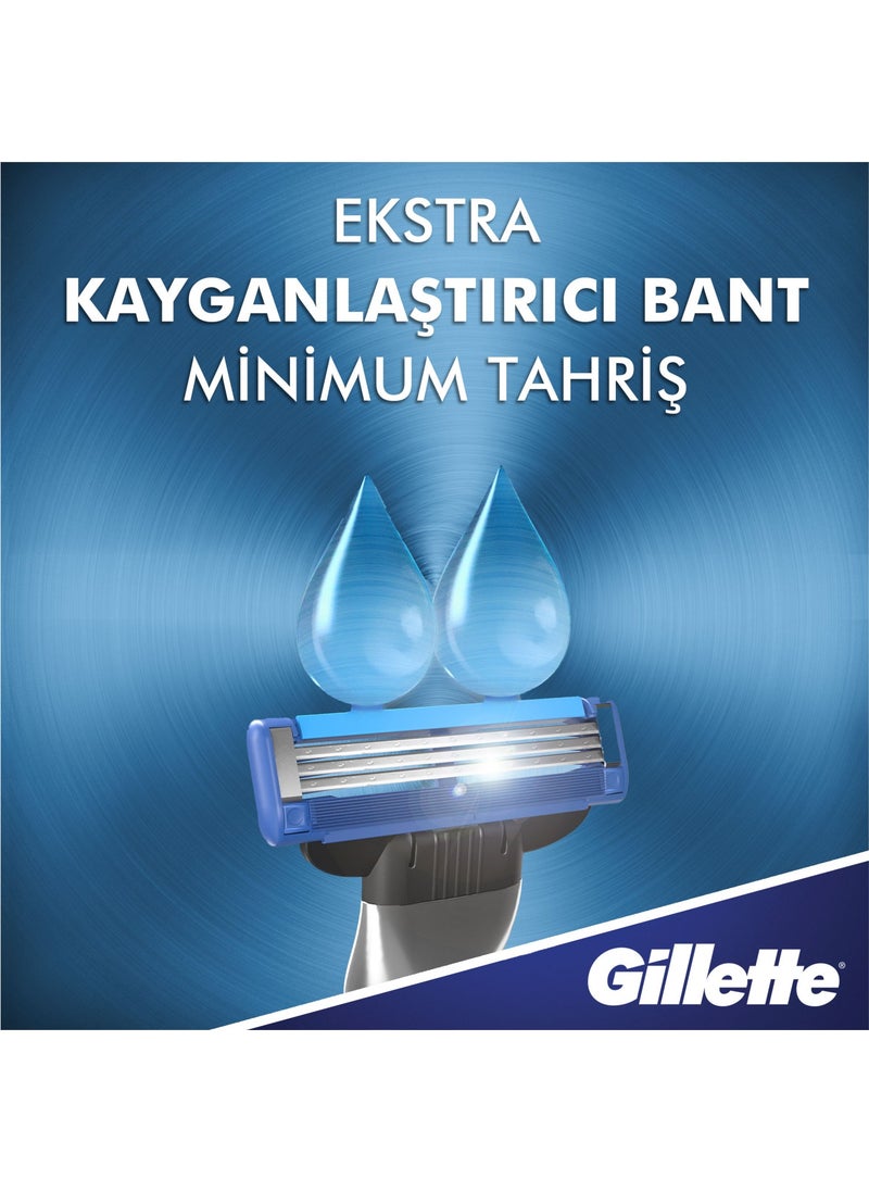 Gillette - Mach3 Turbo Shaver + 5 Spare Razor Blades National Set Special Package - Image 1
