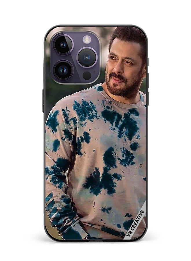 VR CREATIVE Protective Case Cover For Apple iPhone 16 Pro Bollywood Actor Salman Khan Design Multicolour - Image 1