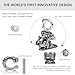 Dakzhou Swing Hanger Heavy Duty Hardware 360180Rotation 1500LB Capacity Wood Playground Indoor Outdoor Hammock Chair Sandbag Porch Swing - Image 4