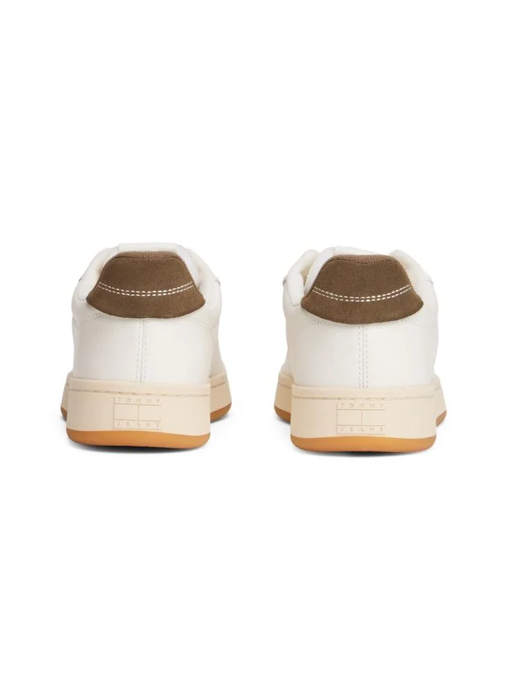 TOMMY JEANS Leather Archive Court Trainers