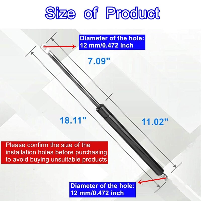 LDCRE UTV Dump Box Lift Support Shock for Polaris Ranger RGR 570 900 1000 - Image 4