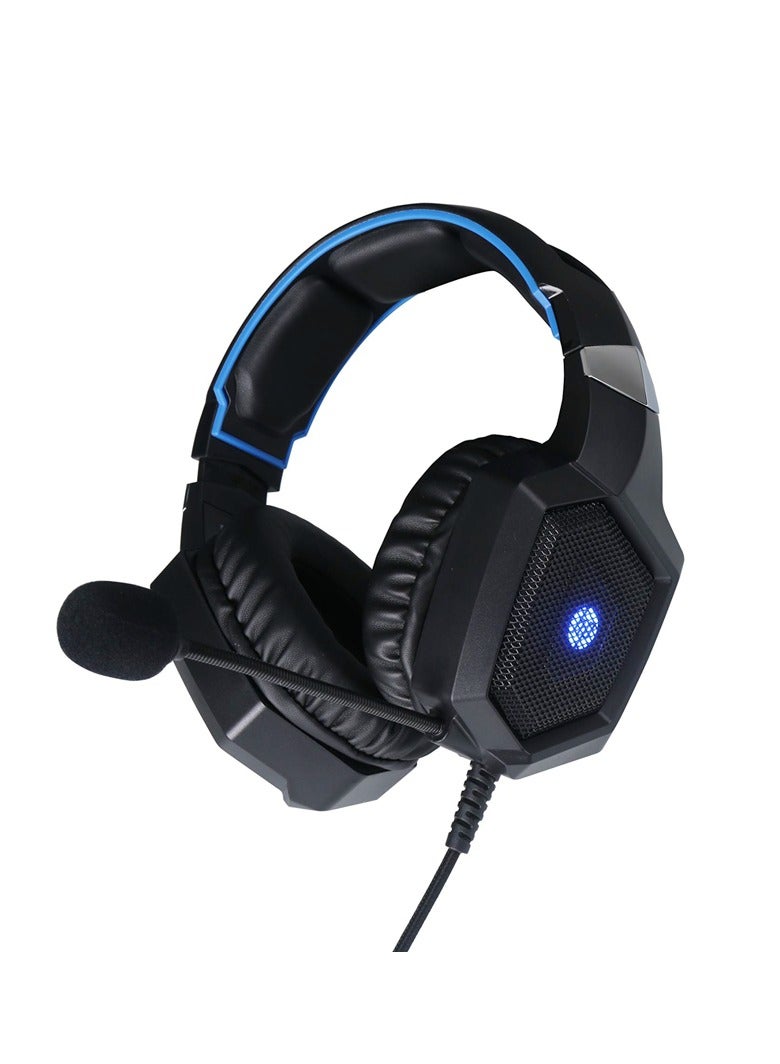 HP 10 mAh H320 USB 3.5mm AUX Wired 4D Stereo 7.1 Surround Sound Gaming Headphone Headset with Microphone - Image 2