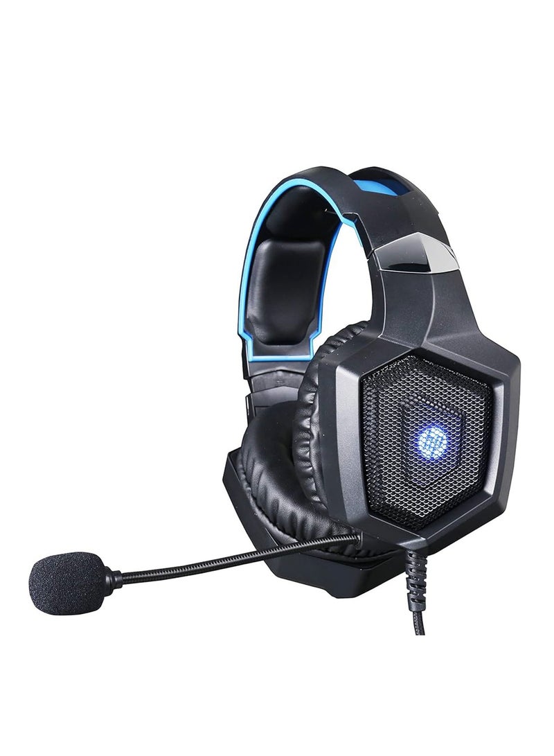 HP 10 mAh H320 USB 3.5mm AUX Wired 4D Stereo 7.1 Surround Sound Gaming Headphone Headset with Microphone - Image 1