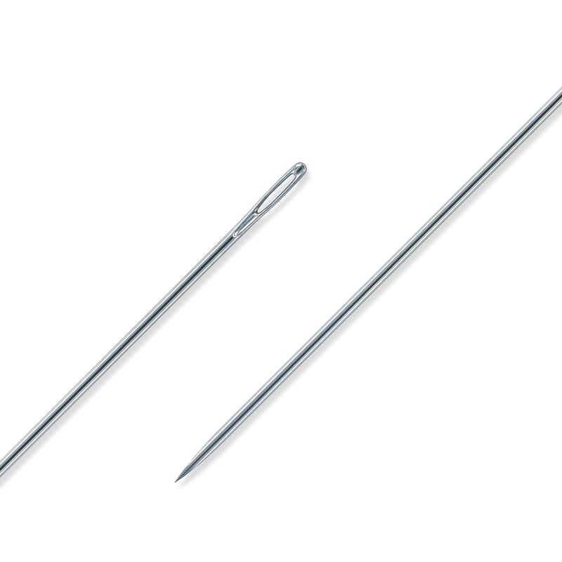 Dritz 56D Doll Hand Needles, Soft Sculpture, 3-Inch (6-Count),Nickel - Image 2