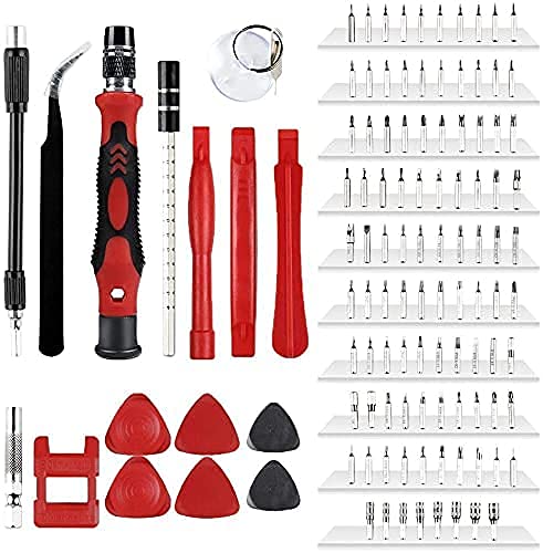 AARKRI SALES 115 in 1 Interchangeble Multipurpose Mini Screwdriver Set Magnetic Slot Wrench Bits Repair Tools Kit Set Combination Screwdriver Set for Home Appliance Laptop Mobile Computer - Image 2