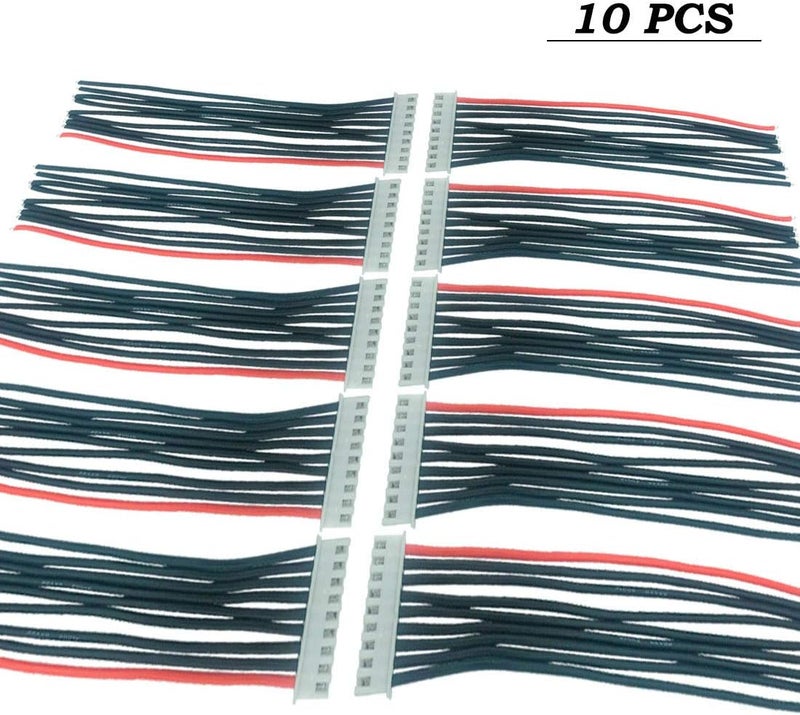 FLY RC 10pcs JST-XH 8S Balance Plug Extension Lead Wire Balance Wire for LiPo Battery Balance Charging (10pcs 8s) - Image 3