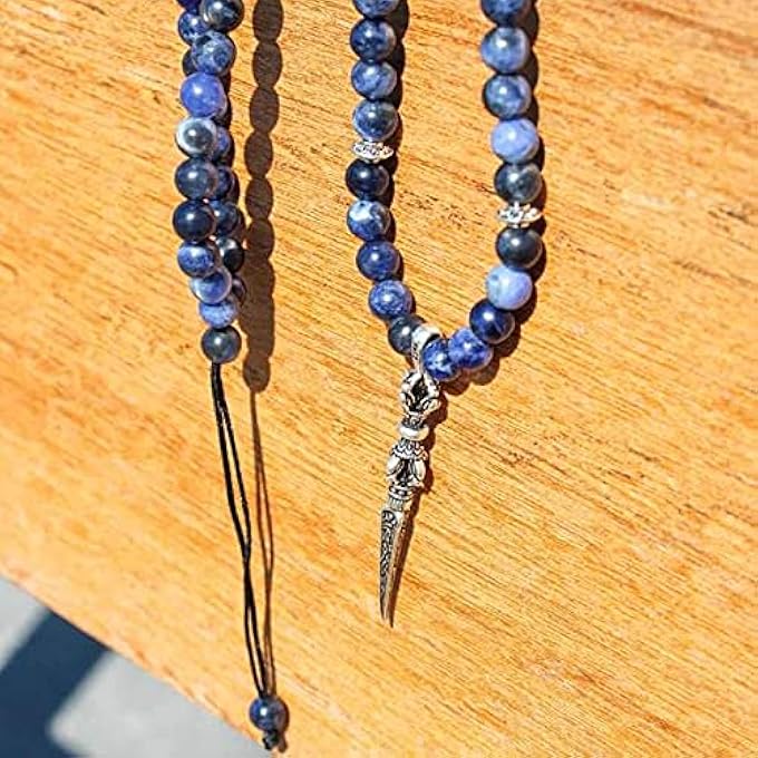 rayihni Unique Natural Stone Necklace For Men - Image 2