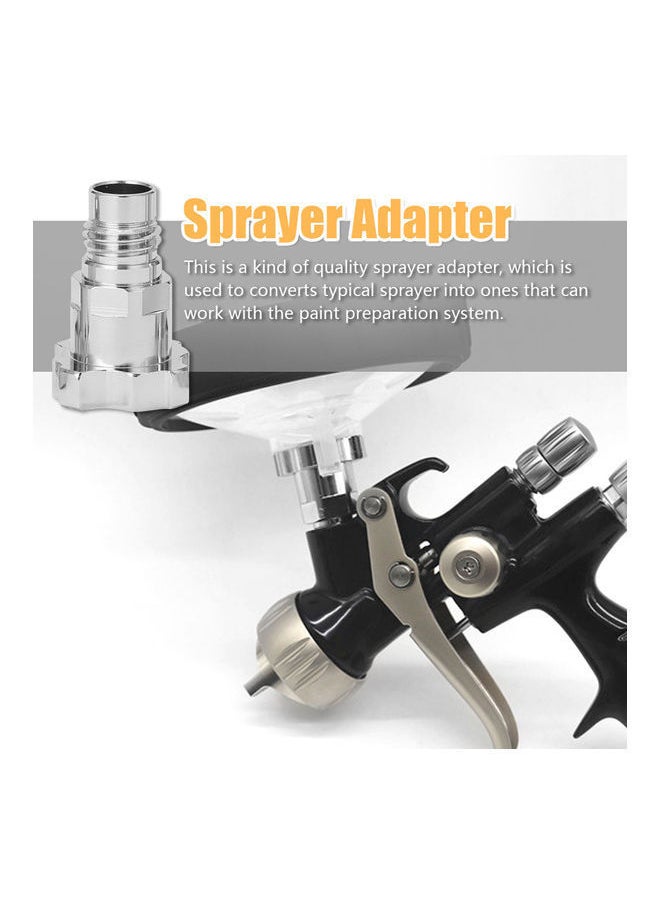 NIBEMINENT Sprayer Adapter Silver  - Image 2