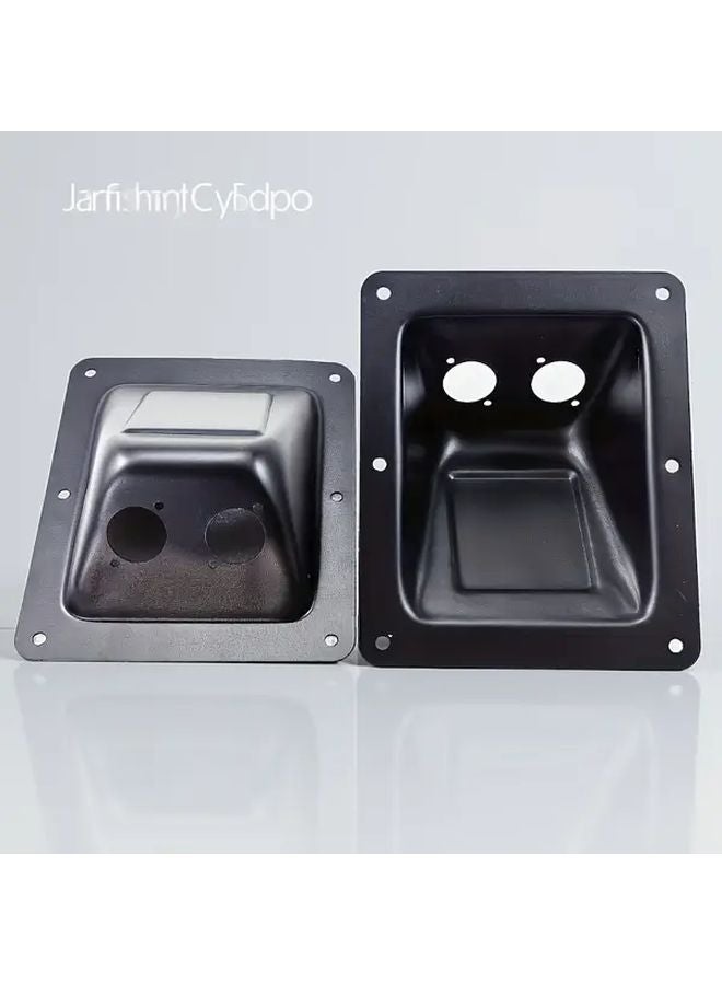 MW Audio Line Array Back Plate Speaker Parts Model 170P MW Black Metal Mounting Holes 170x140x56 8mm - Image 1