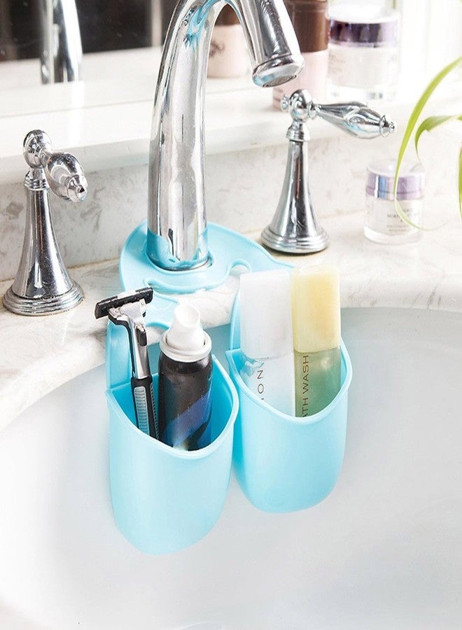 Vedora Double Layer Sink Hanging Storage Basket, Simple Tool for Home and Office, Easy Handling, Steady Support, 1 Piece - Image 2