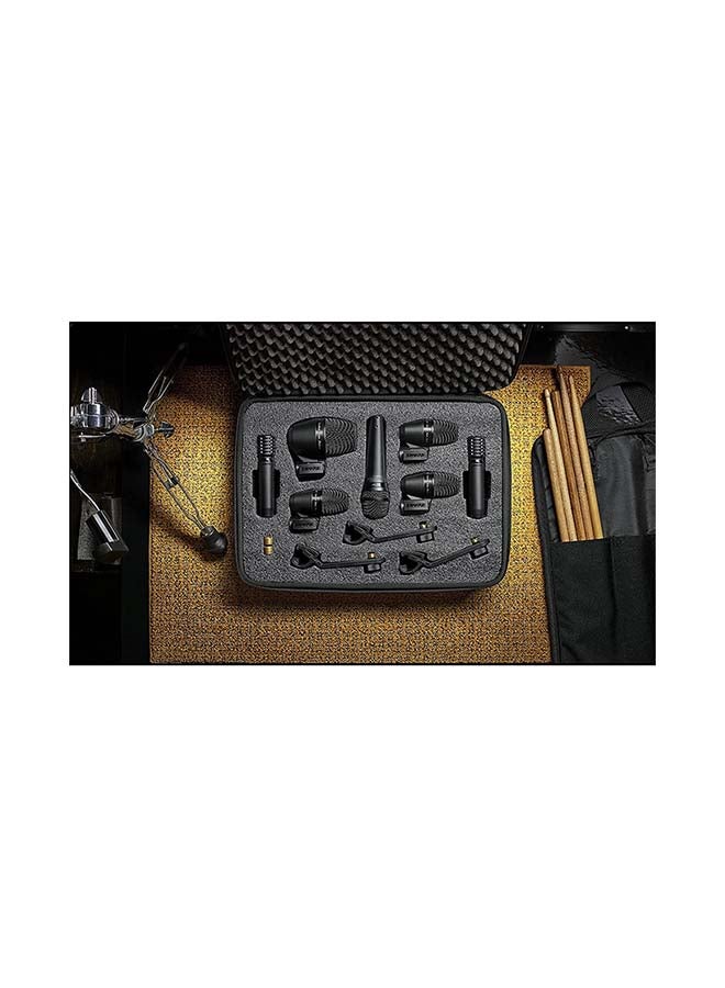 Shure PG ALTA, 7-Piece Drum Microphone Kit, For Professional Studio Recording, Portable & Versatile, Durable Construction, Black PGADRUMKIT7 Black - Image 4